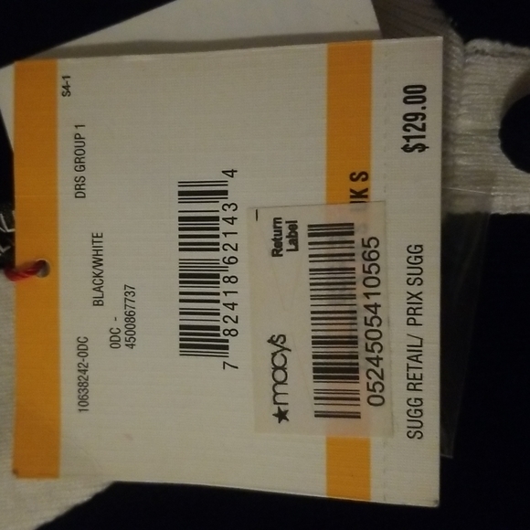 Anne Klein 3/4 Sleeve Black White Dress NWT - Picture 4 of 5